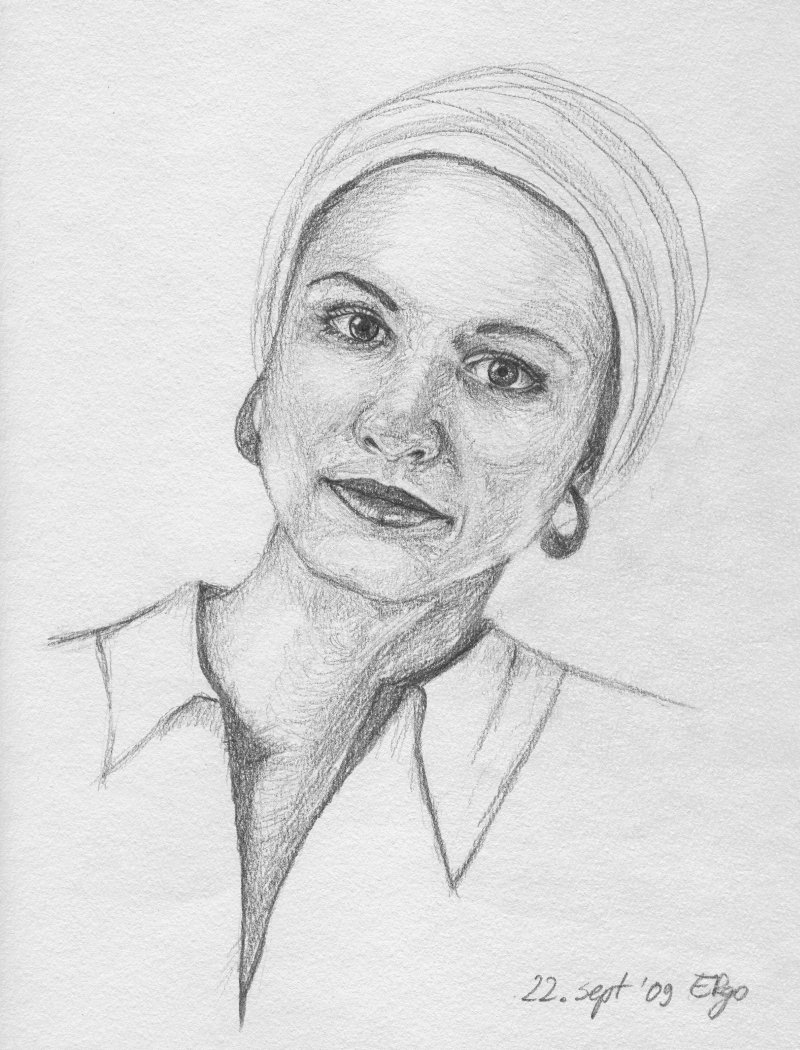 Portrait drawing